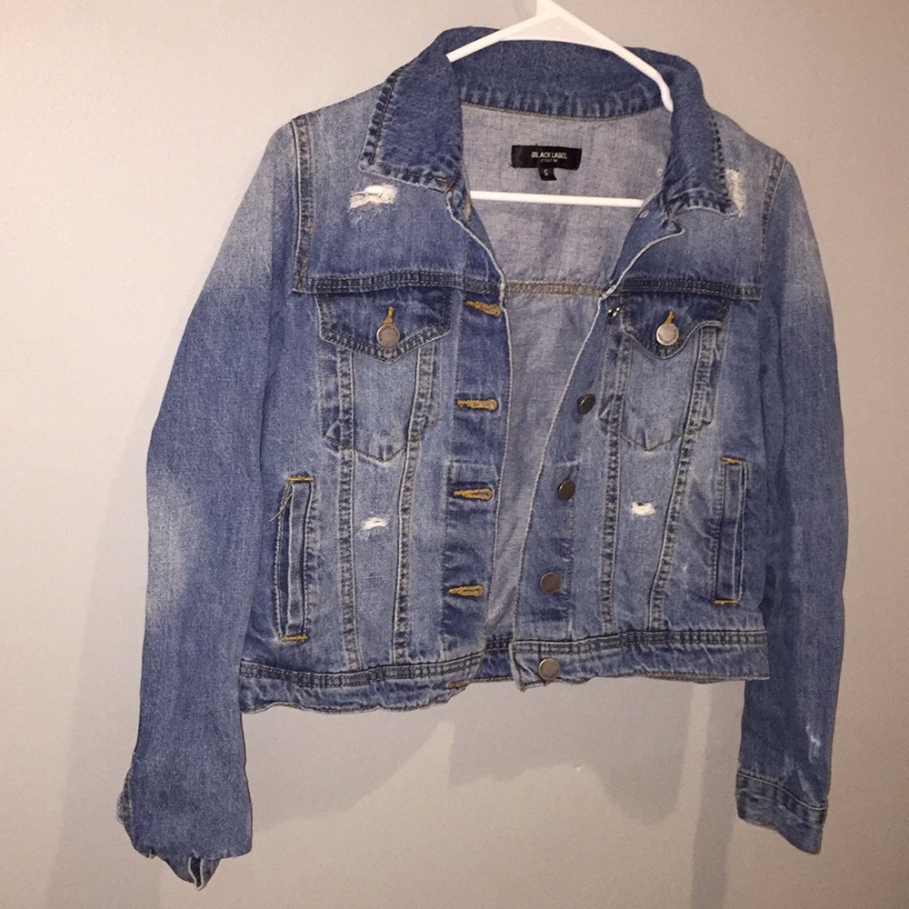 Fab’rik Ripped Jean Jacket // Size- S